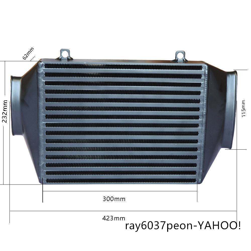 アップグレード 62ミリメートル アルミ レースインタークーラー おすすめ ミニクーパーS R53 R50 R52 2002-2006黒