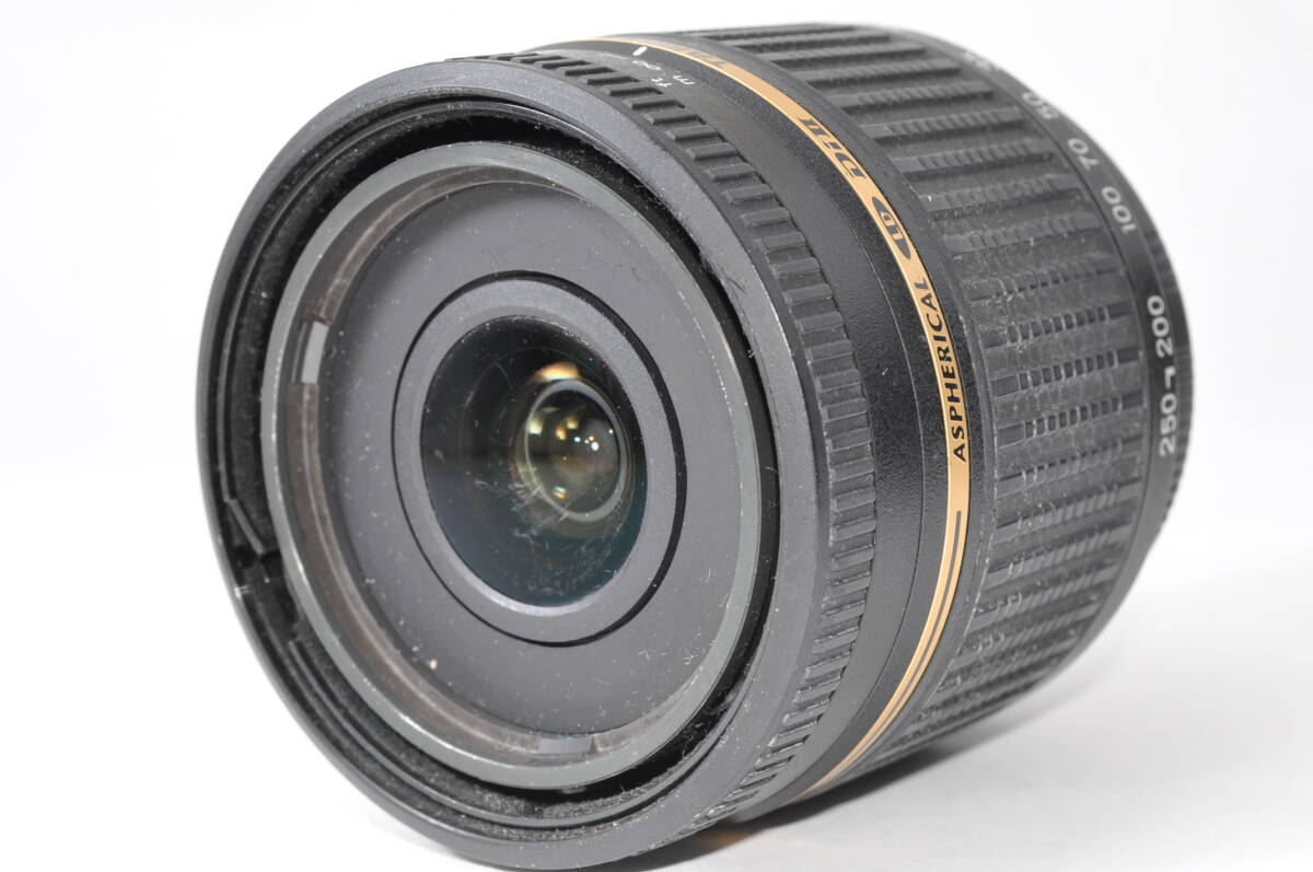 ジャンク・研究用や部品取り用 タムロン TAMRON AF 18-250mm F3.5-6.3 LD Di Ⅱ A18 PENTAX用 ♯A6209
