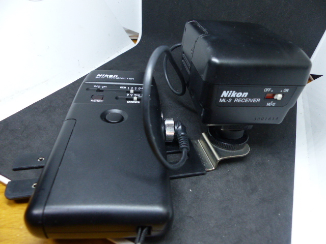 ニコン ML-2 RECEIVER +ML-2 TRANSMITTER ジャンク