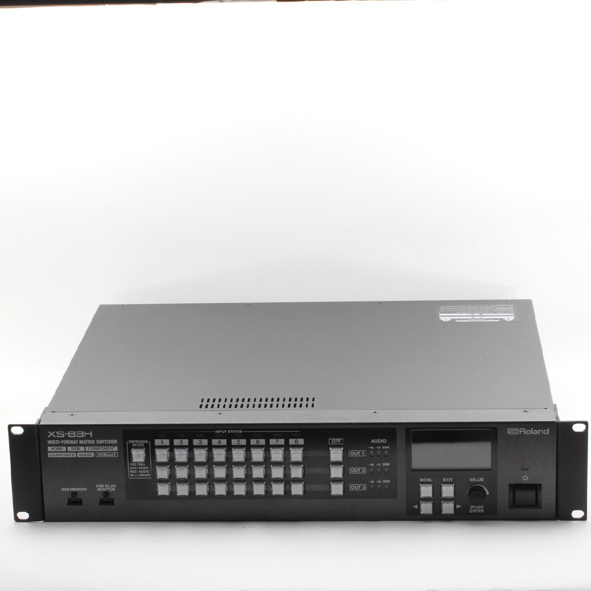 Roland xs-83h 8x3マルチフォーマットAVマトリックススイッチャ
