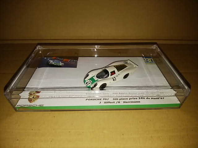 ★サークルK 1/64 ポルシェ907 ルマン67' No41 総合5位 ジョー・シフェール 内装塗装 ケース付き