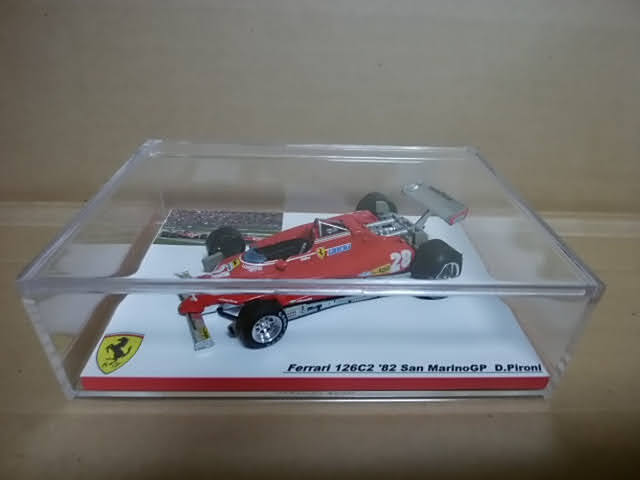 ★1/43 BRUM フェラーリ126C2 サンマリノGP ディディエ・ピローニ ブルム