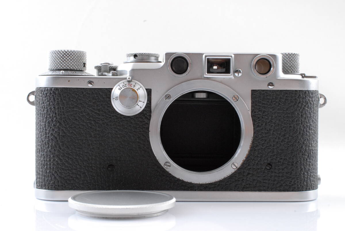 レア【美品 保障付 動作確認済】Leica IIIF Rangefinder S/N526xxx ライカ レンジファインダー フィルムカメラ フラットダイヤル #Q8196