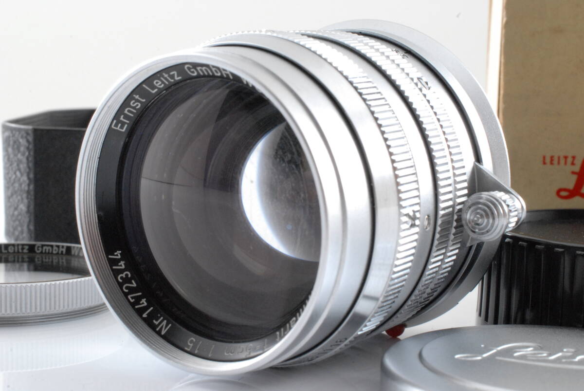 【美品 保障付 動作確認済】Leica Summarit 5cm 50mm 1.5 for M Mount Lens ライカ ズマリット マニュアルフォーカスレンズ #Q7773