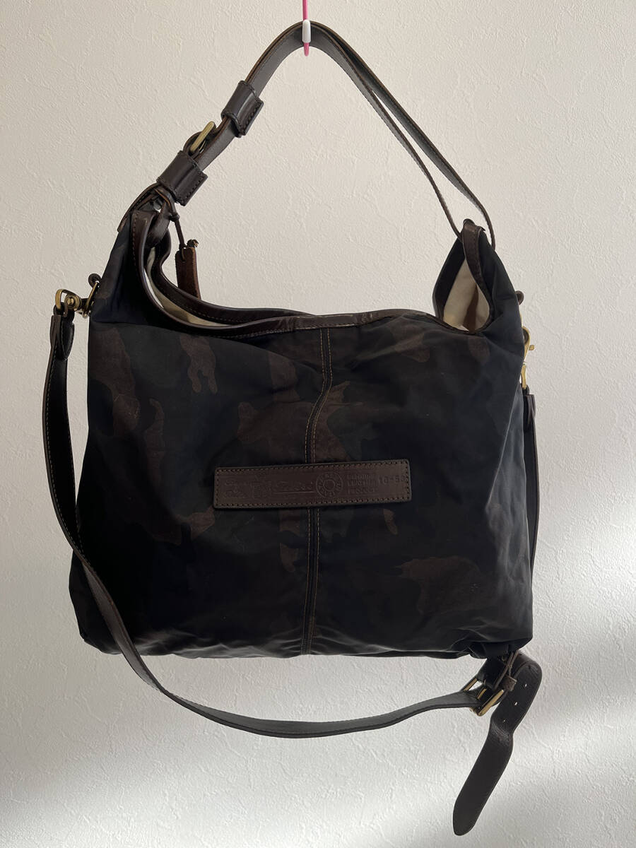 【美品】Felisi 10-53 ２ウェイショルダー 迷彩 カモフラージュ柄