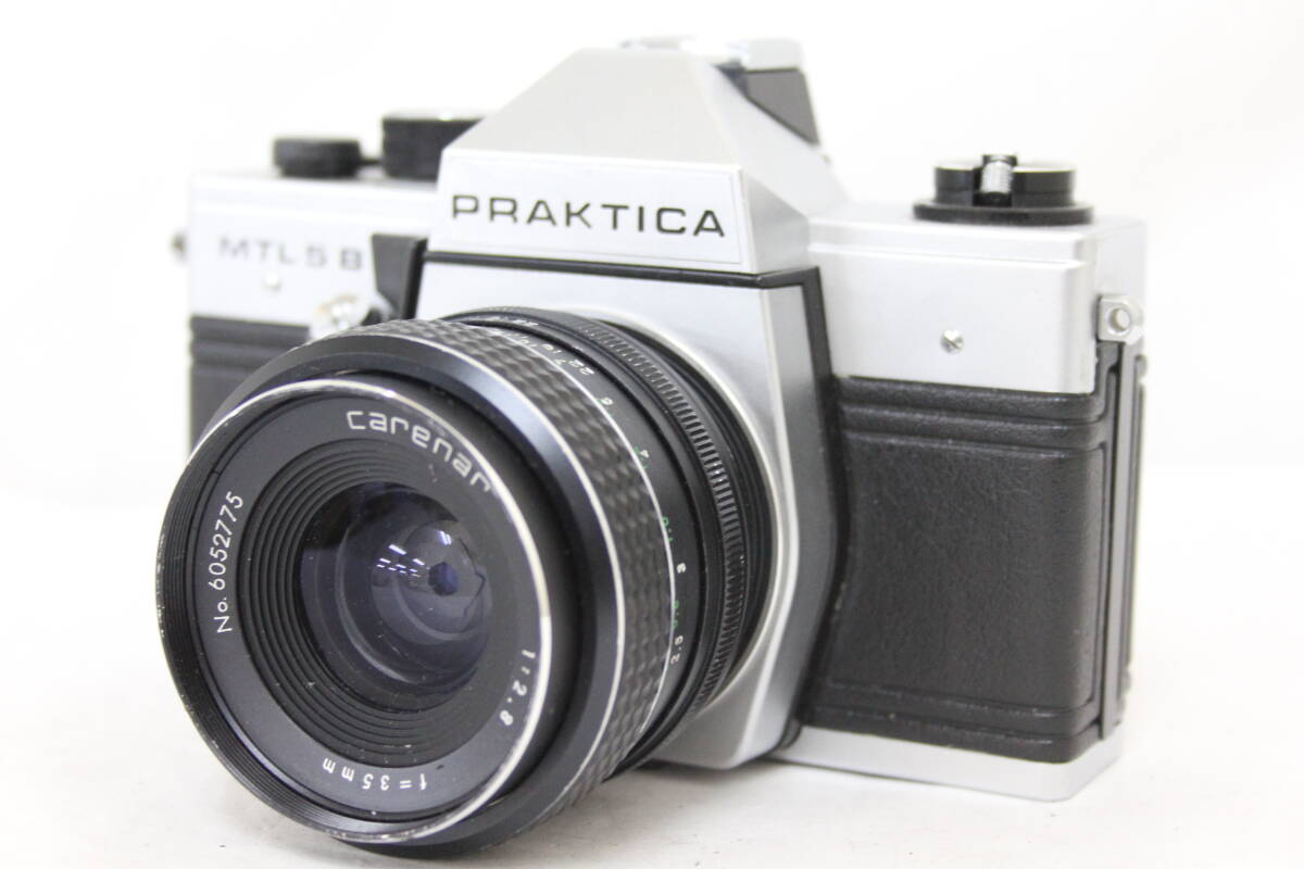 【返品保証】 プラクチカ Praktica MTL5B Carenar 35mm F2.8 ボディレンズセット M2651