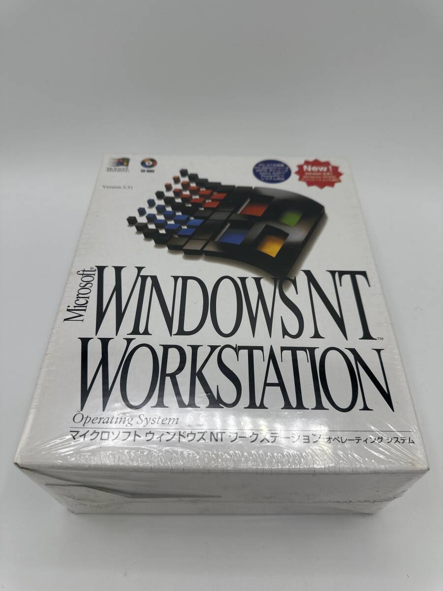 【送料込み】 新品未開封 Microsoft Windows NT 3.51 WorkStation 通常版 PC/AT互換機、PC-9800、MIPS Rシリーズ、Alpha AXP、PowerPC 対応