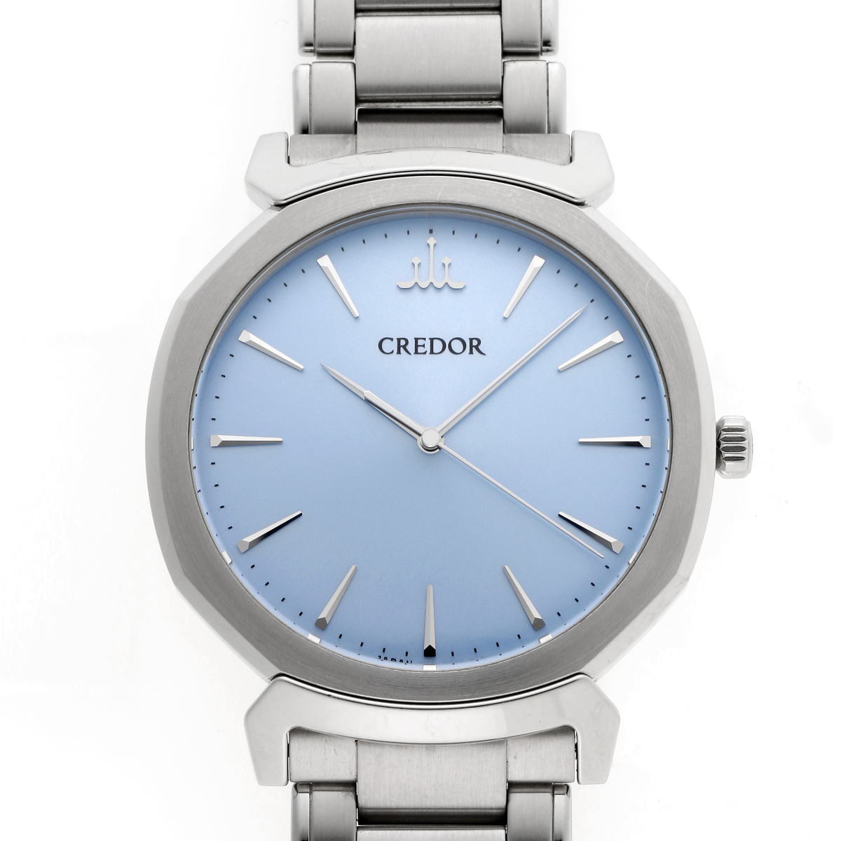 SEIKO セイコー クレドール リネアルクス クォーツ GCAR063 / 8J81-0AS0 SS メンズ 時計 2410274