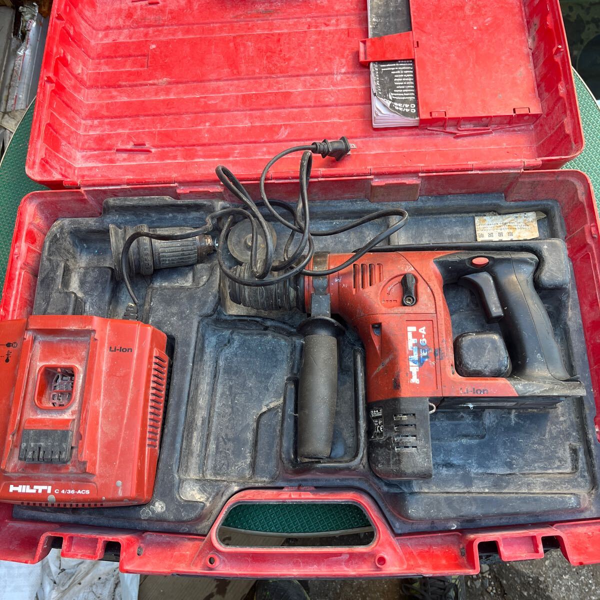 HILTI 充電式ロータリーハンマドリル TE6-A　