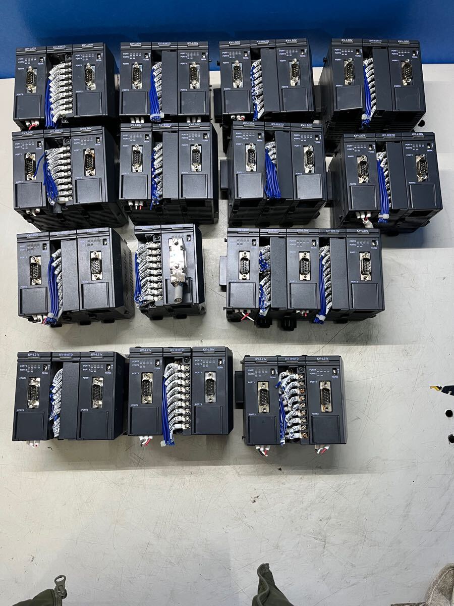 KEYENCE KV-L20V*23/KV-B16TD*15/KV-L21*5 まとめて売り