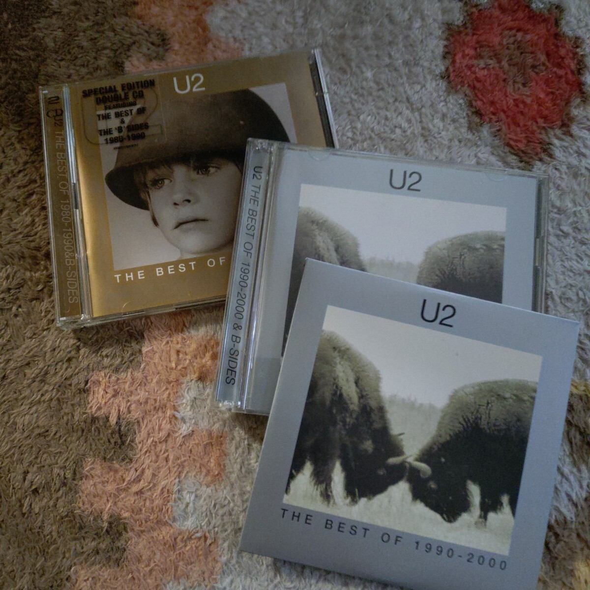 U2☆BEST OF 1990-2000 ＆ 1980-1990(輸入盤)ボーナスDVD付