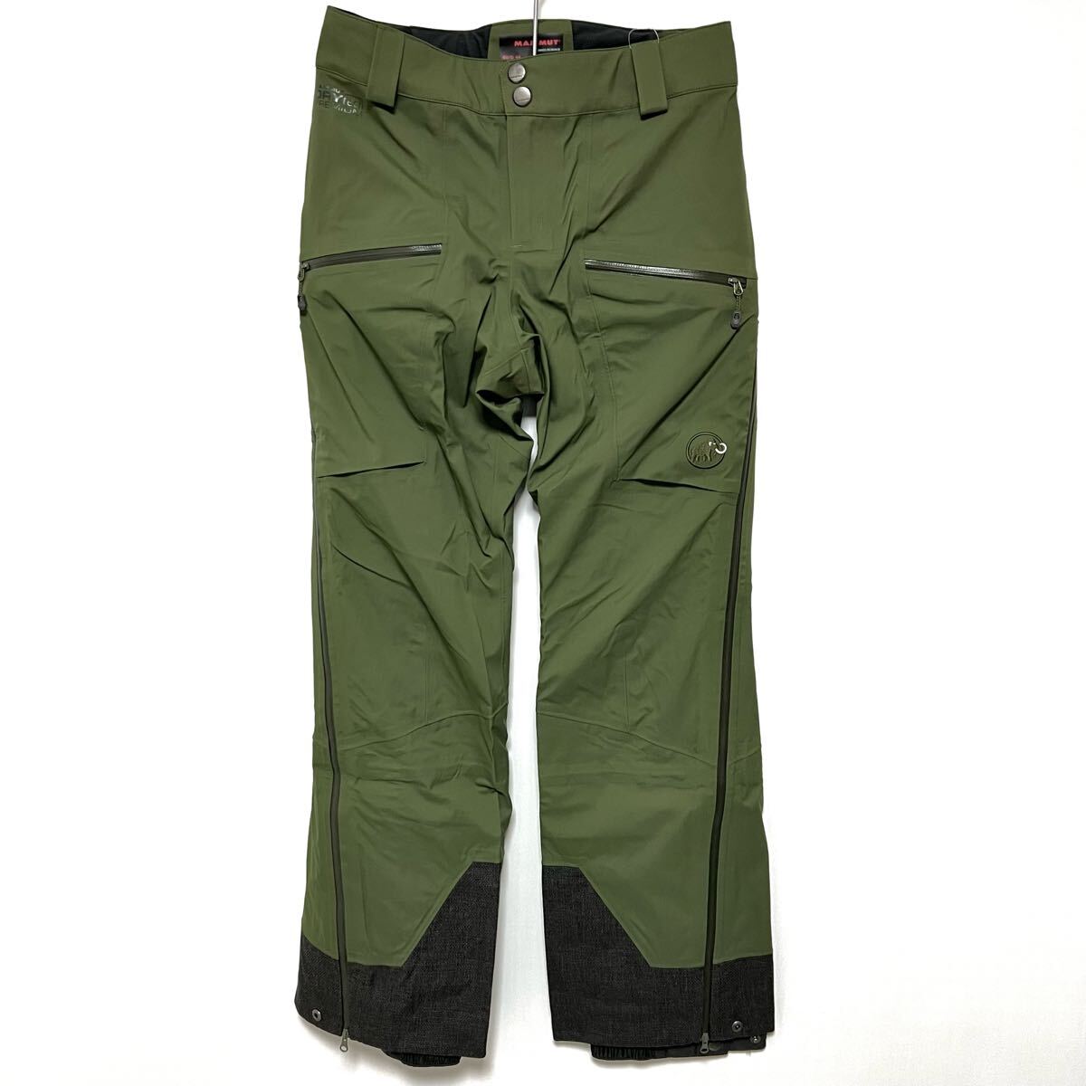 44/XS マムート 未使用 防水 希少 刺繍 ロゴ アルビエール ツアー パンツ MAMMUT Alvier Tour Pants スキー スノー ボード ズボン スノボー