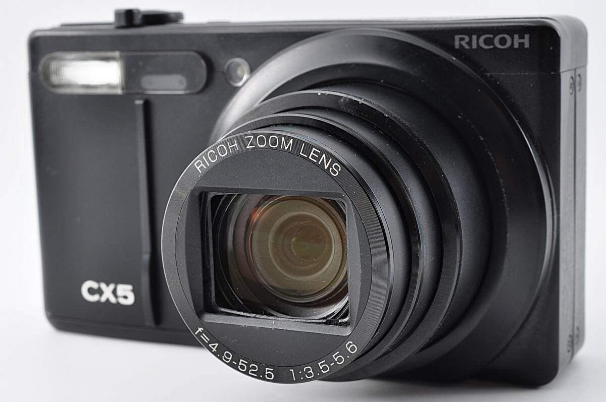 RICOH リコー CX5 ブラック コンパクトデジタルカメラ ⑤ #1004