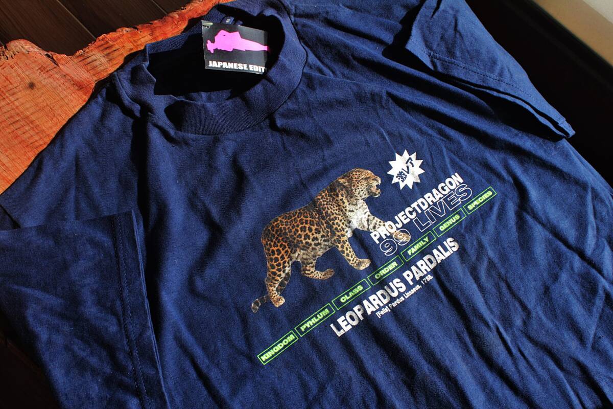 PROJECT DRAGON★/　1999年限定半袖Tシャツ新L ネイビー★デッドストック★フューチュラスタッシュ