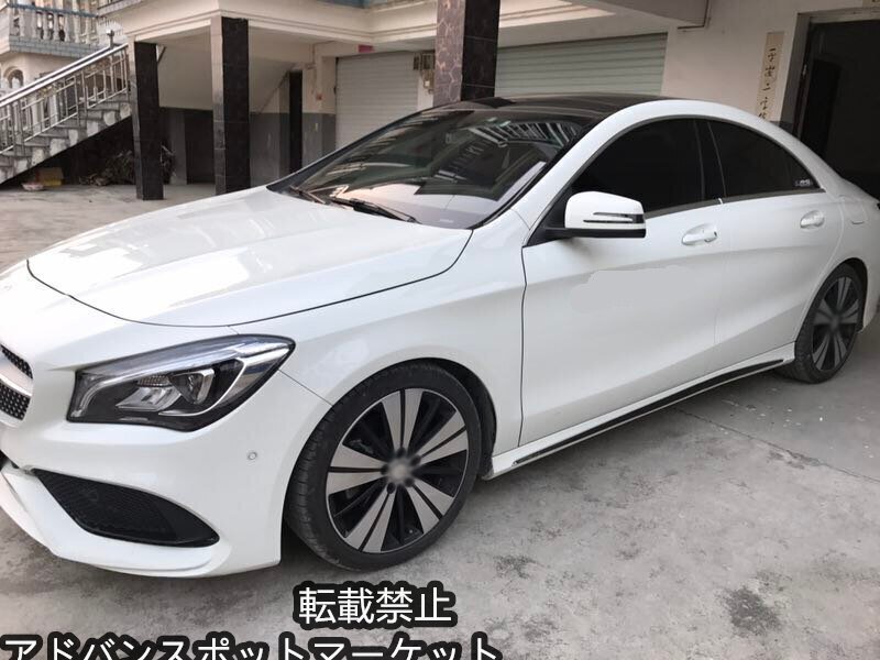 メルセデスベンツ,CLA,C117クラス,ステンレススチールステッカー,サイドボディドアデコレーション,カー用品,カスタムパーツ
