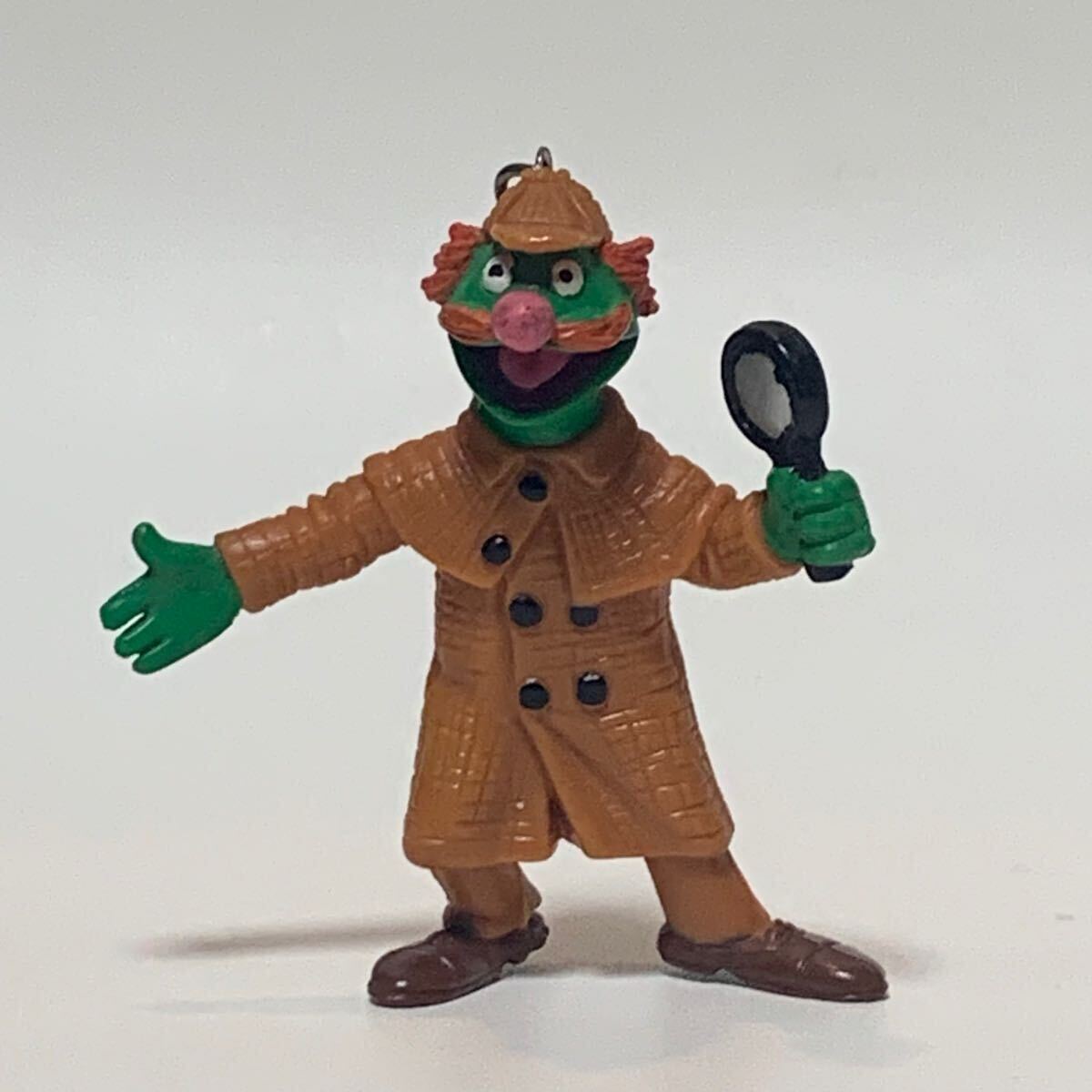 【Vintage】セサミストリート シャーロックヘムロック PVC フィギュア セサミ キーホルダー Sesame Street 80's Figure Comics Spain