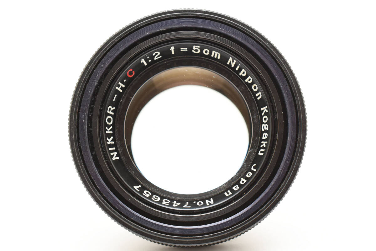 ニコン Nippon Kogaku NIKKOR-H.C 5cm 50mm F2 オールブラック　♯3613
