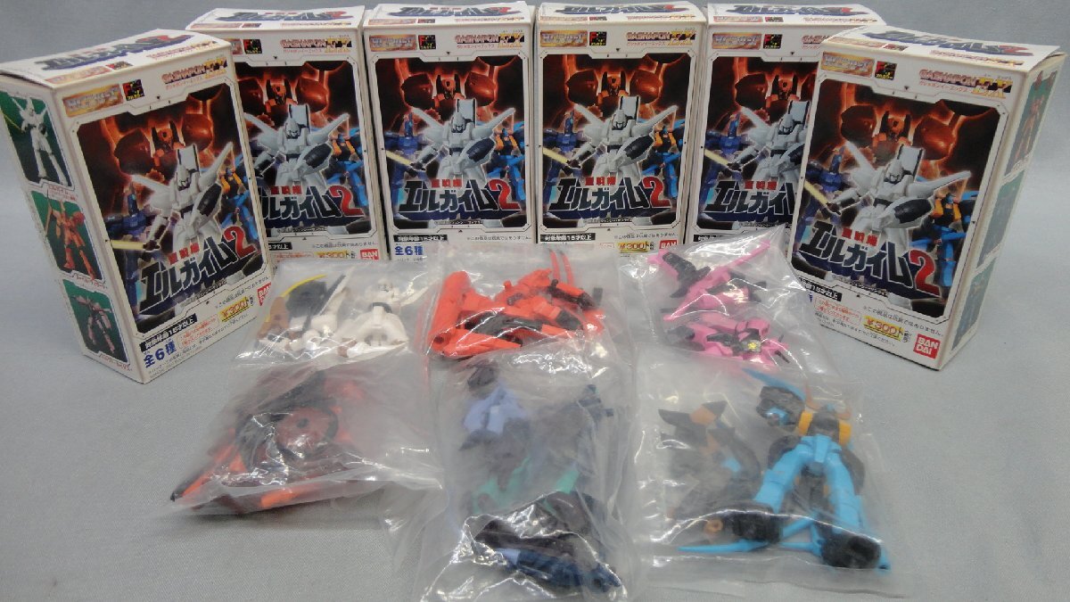 HG ガシャポンEX 重戦機エルガイム2 全5種セット 開封 未使用 アシュラ・テンプル グルーン