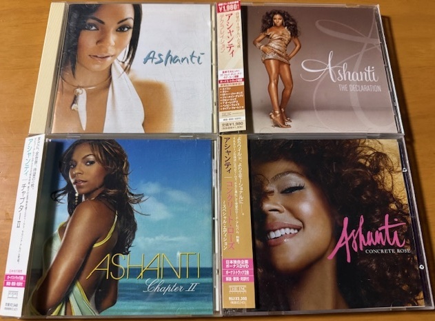 【即決】Ashanti★アシャンティー★CDアルバム+DVD★5品セット