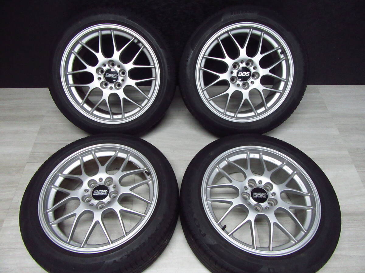 希少 BBS RG-R スバル 純正オプション？ インプレッサ レヴォーグ レガシィ フォレスター アウトバック FORGED 鍛造品 18インチ