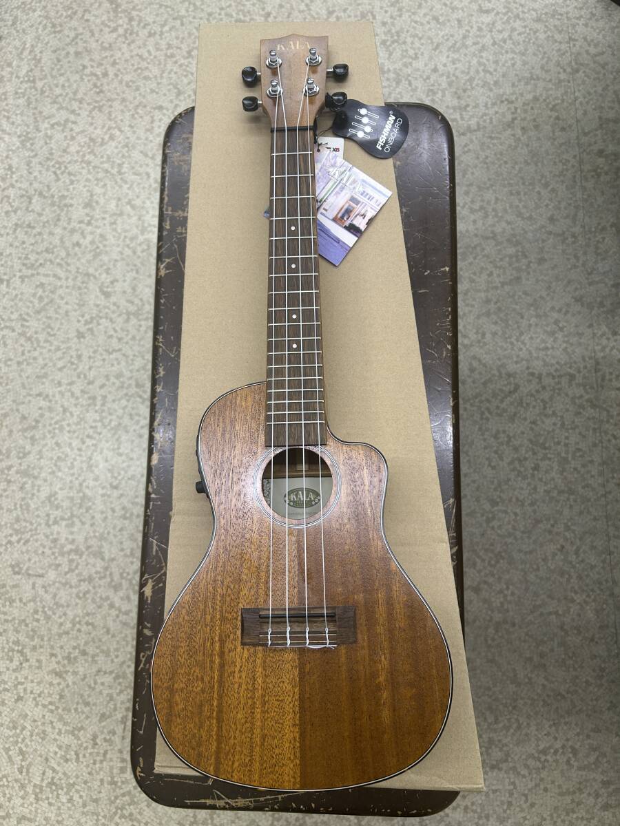 【新品】KALA KA-SMHCE-C コンサートウクレレ オール単板マホガニー