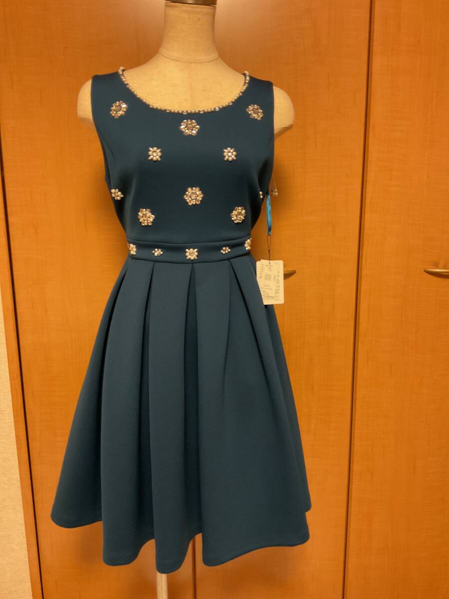 新品　ドレス 濃緑