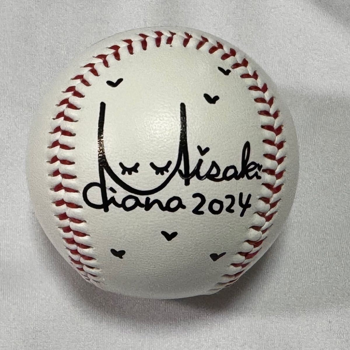 横浜DeNAベイスターズ diana misaki 直筆サインボール