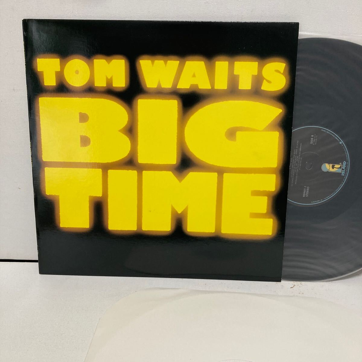 USオリジナル LP TOM WAITS Big Time トム・ウェイツ ビッグ・タイム 1988年 DMM MASTERDISK刻印