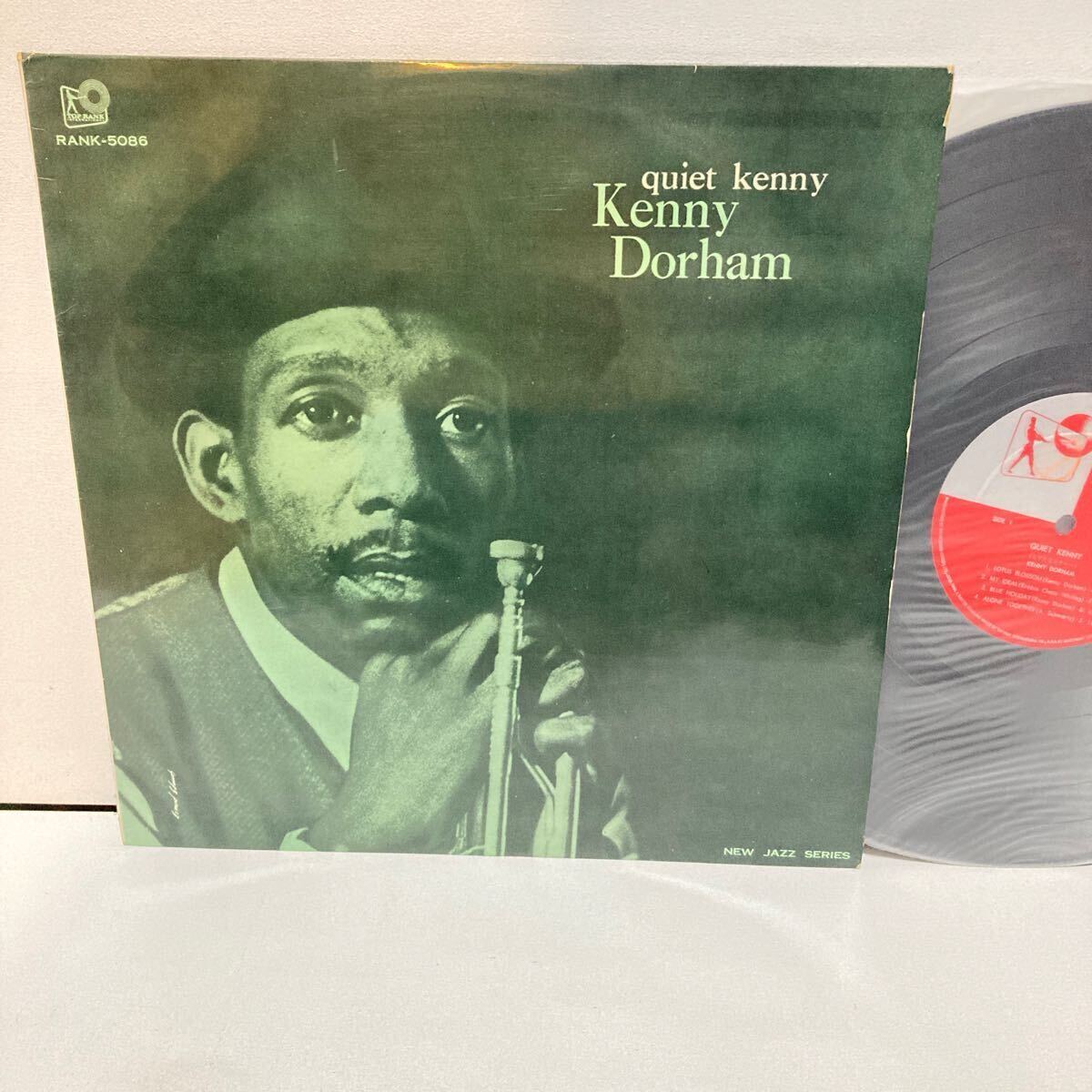ペラLP KENNY DORHAM Quet Kenny ケニー・ドーハム しずかなるケニー NEW JAZZ原盤 モノラル