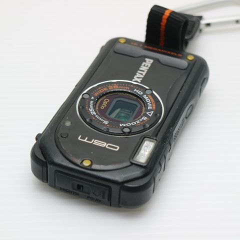 良品中古 Optio W90 ブラック 即日発送 PENTAX デジカメ デジタルカメラ 本体 あすつく 土日祝発送OK