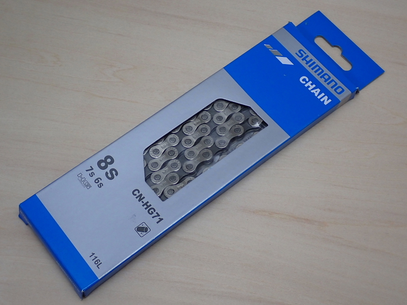 SHIMANO　シマノ　CN-HG71　6/7/8s　116L　チェーン