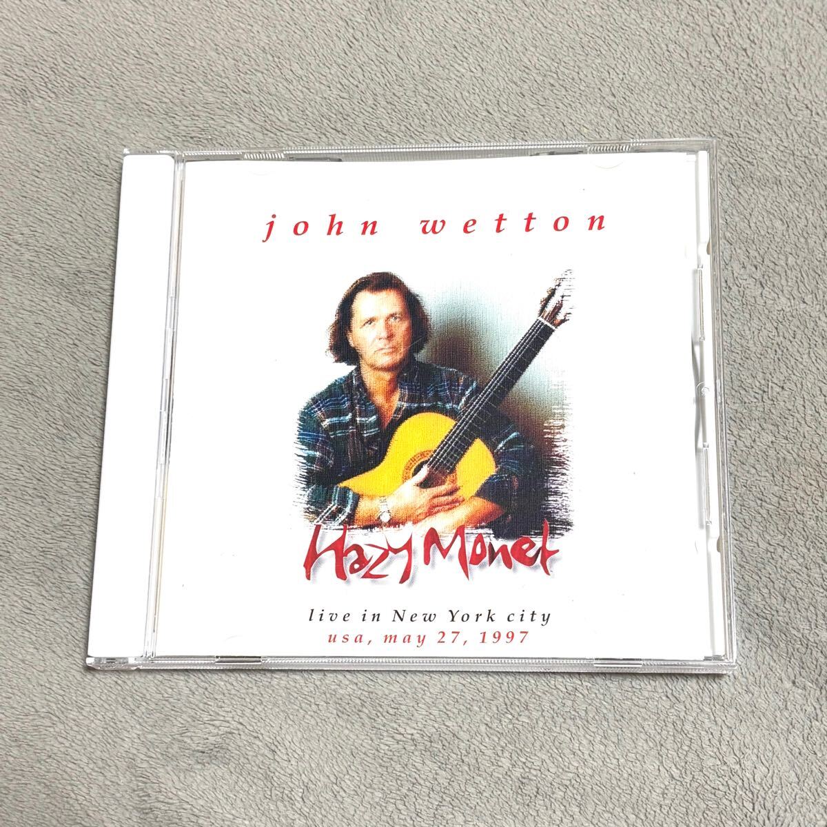 JOHN WETTON ジョン・ウェットン/live in new york city usa.may 27.1997