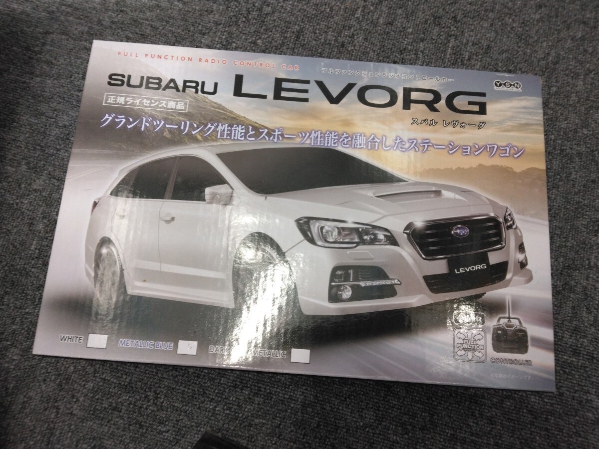 動作未確認 スバル レヴォーグ vm4 初代 メタリックブルー SUBARU LEVORG 青 ステーションワゴン R/Cカー ラジコン グッズ ミニカー グッズ