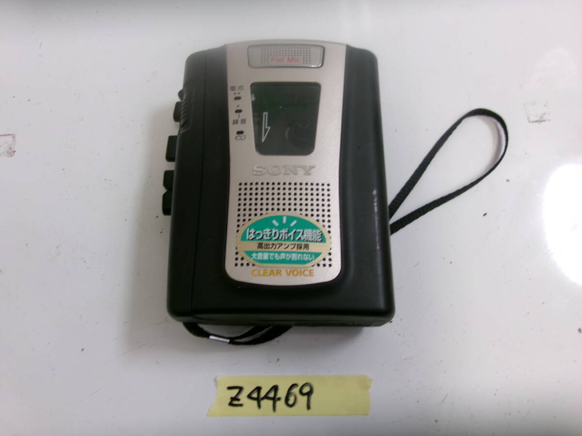 (Z-4469)SONY ポータブルカセットレコーダー TCM-36 動作未確認 現状品