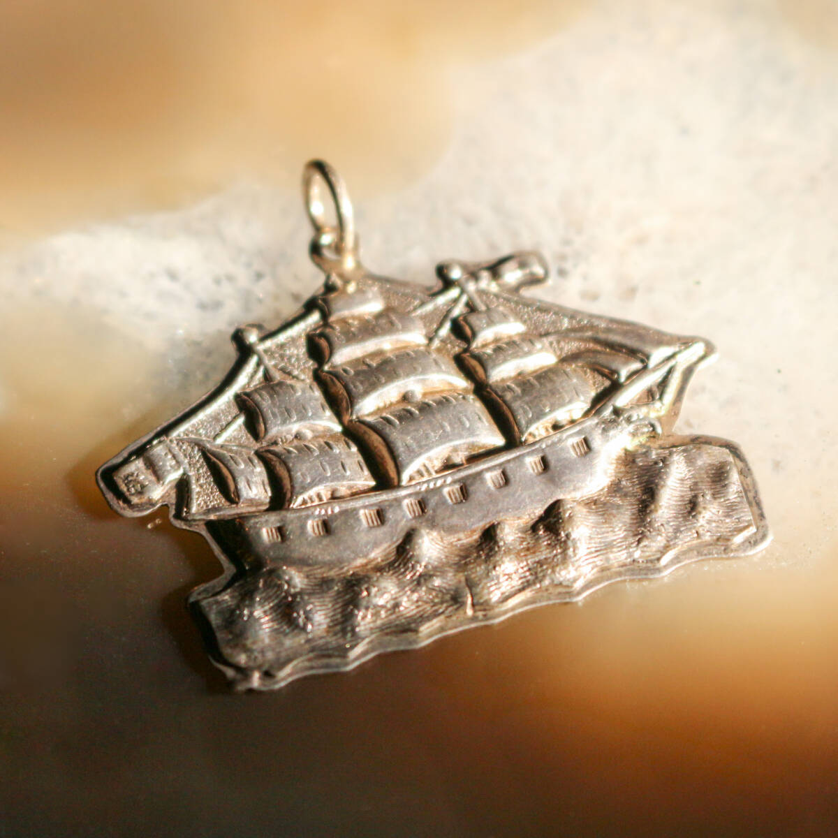 シルバー / 船 / ペンダントトップ / ネックレス / STERLING SILVER / ペンダントヘッド / アクセサリー / 銀製 / スターリングシルバー
