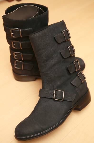 ●Giuseppe Zanotti (ジュゼッペ ザノッティ)●メンズ バイカー ブーツ・サイズ41●ソール加工済み・新品未使用●