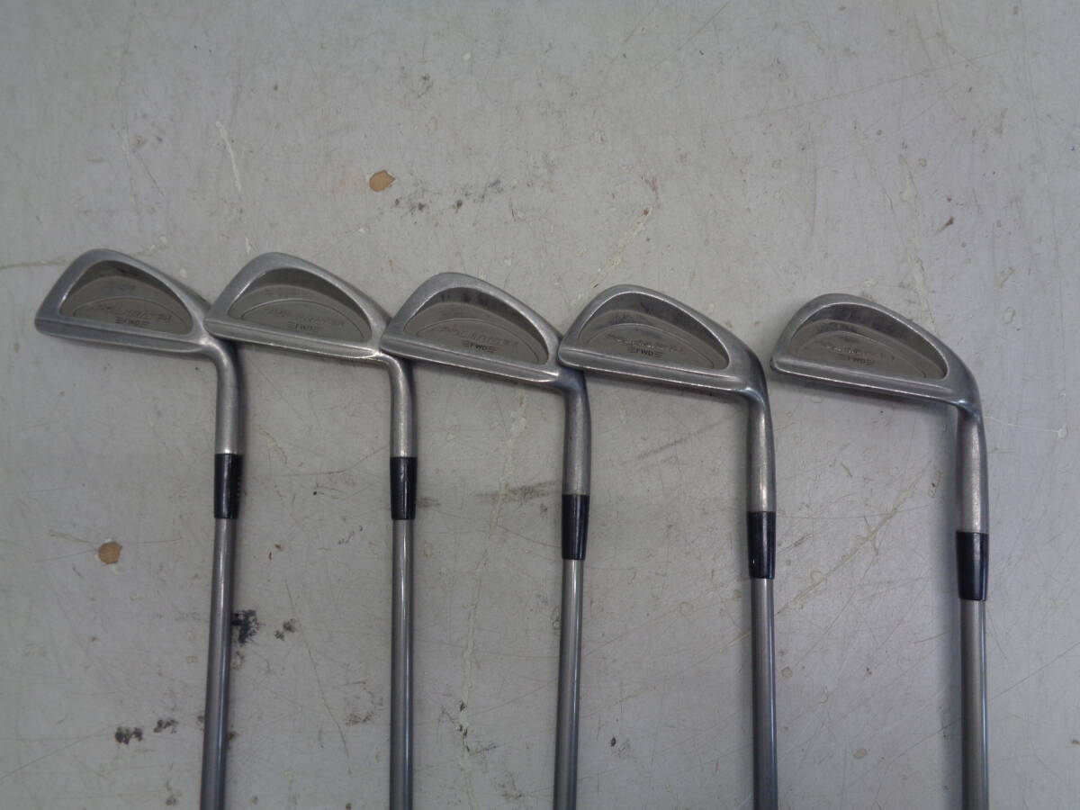 C2691　mizuno POLARIS　F-1 ミズノ　ポラリス　★3,5,6,8,9 F-1★FLEX7 アイアンセット5本組 / ⑤