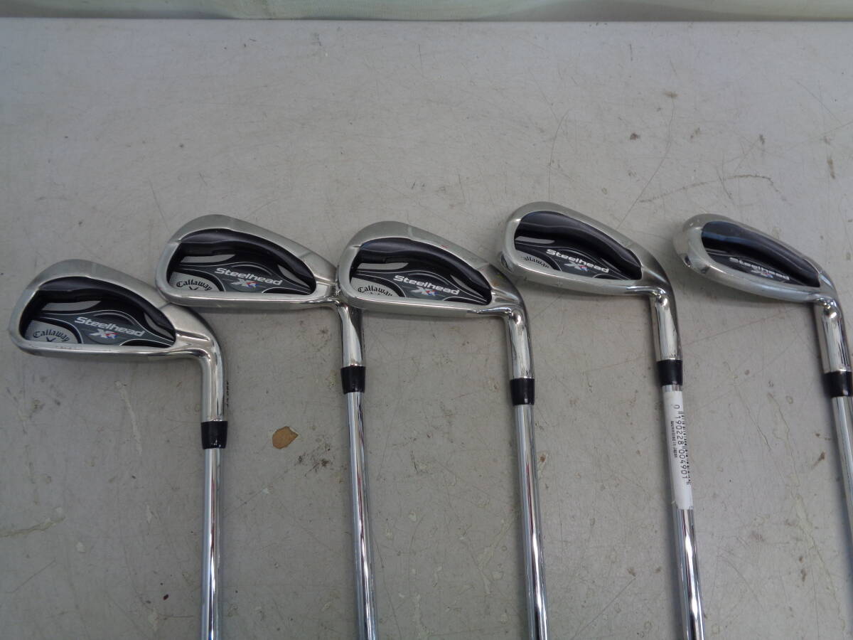C2620 callaway キャロウェイ STEELHEAD XR アイアンセット 5.6.7.8.P 5本セット