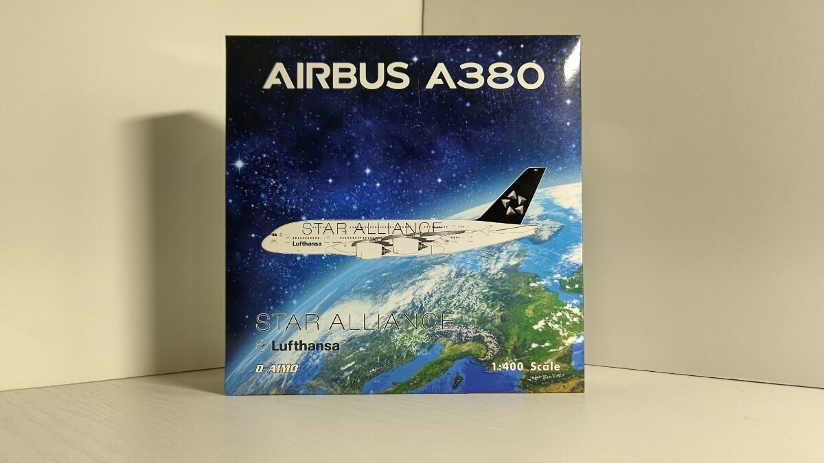 1/400 Phoenix Lufthansa STAR ALLIANCE AIRBUS A380 旅客機　④