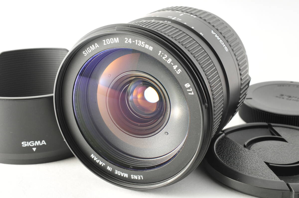 sigma zoom 24-135MM F2.8-4.5 for canon EF mount シグマ ズームレンズ キャノン用 EFマウント キヤノン