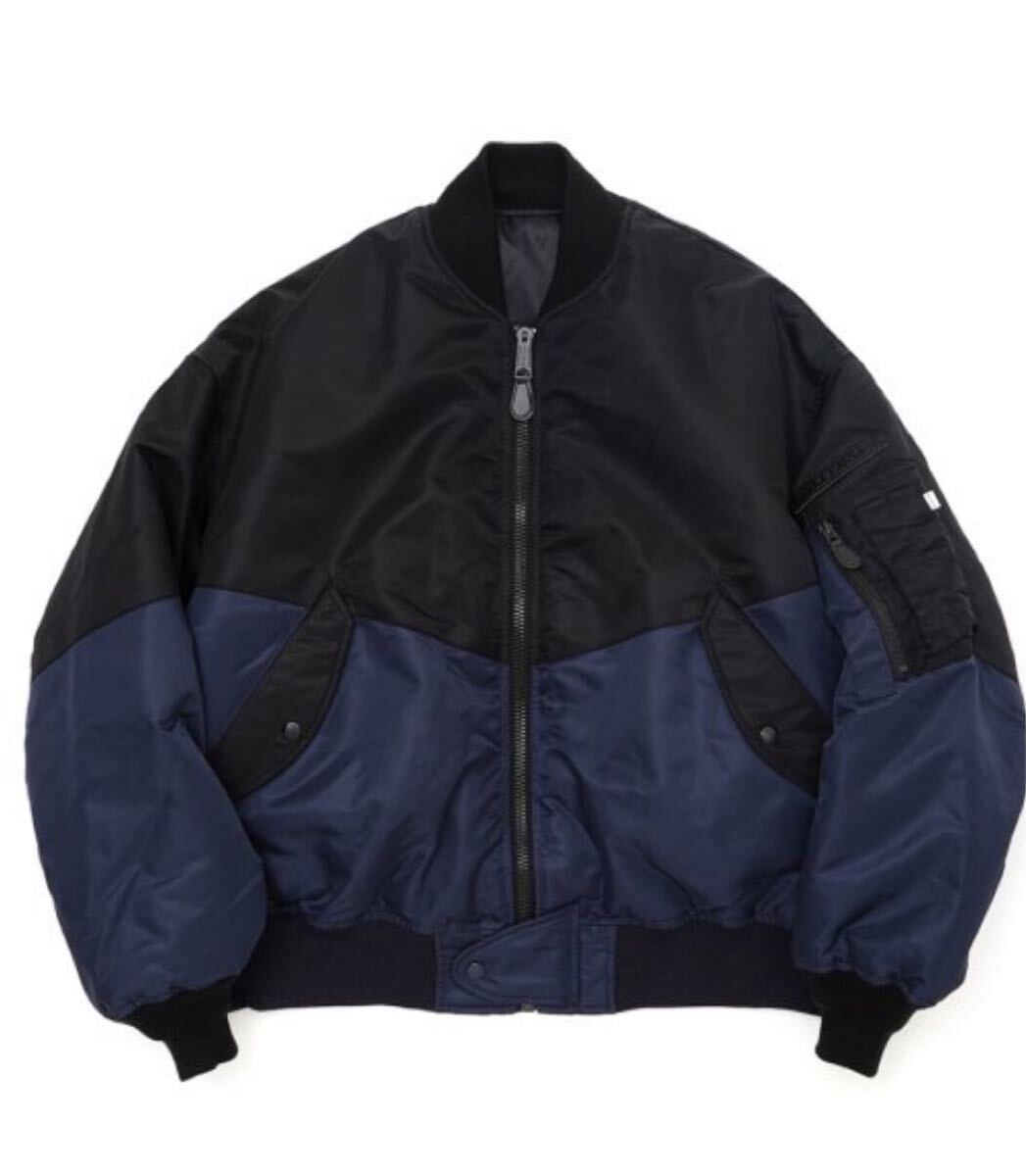 FACETASM AVIREX PATCHED MA-1 JACKET L-2B ファセッタズム アビレックス コラボ パッチド ミリタリー リバーシブル ボンバー ジャケット
