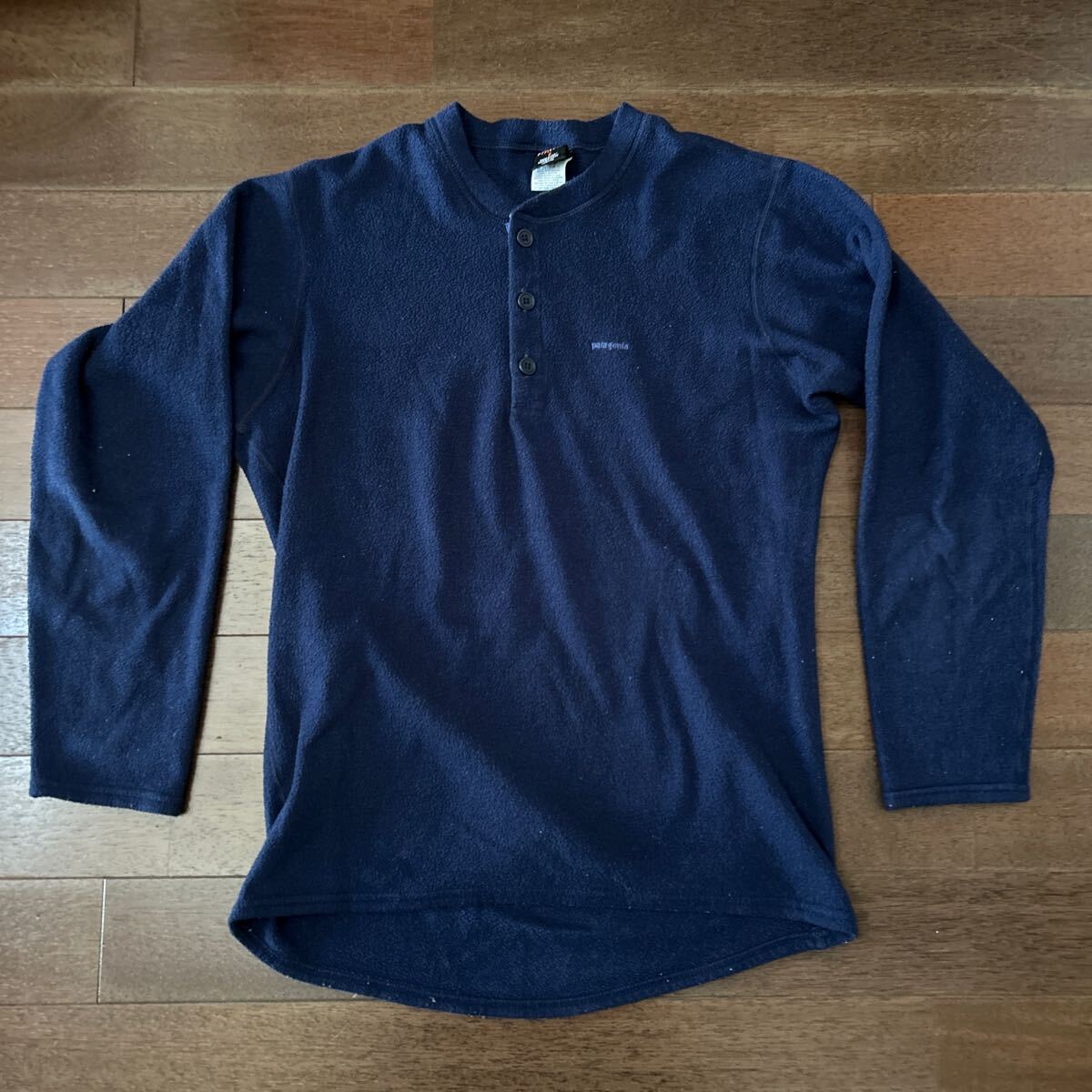 Patagonia パタゴニア capilene キャプリーン フリース ネイビー Size S プルオーバー MADE IN USA