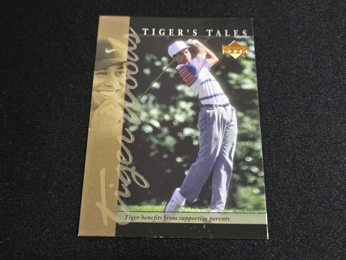 希少 TT5 Tiger Woods 2001 Upper Deck Golf ゴルフ カード Rookie Card