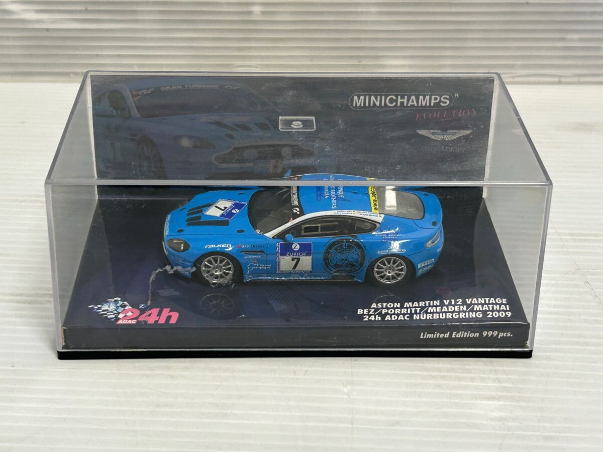 E088 1/43 minichampsミニチャンプスpmaアストンマーチンaston martin v12 ヴァンテージvantageバンテージ24hニュルブルクリンク2009 限定