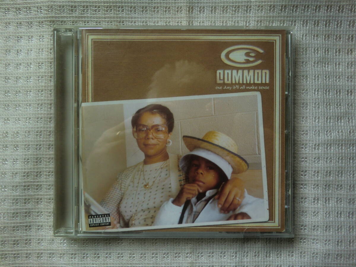 ★EU CD★COMMON★ONE DAY IT'LL ALL MAKE SENSE/RETROSPECT FOR LIFE★97'HIP HOP名盤★