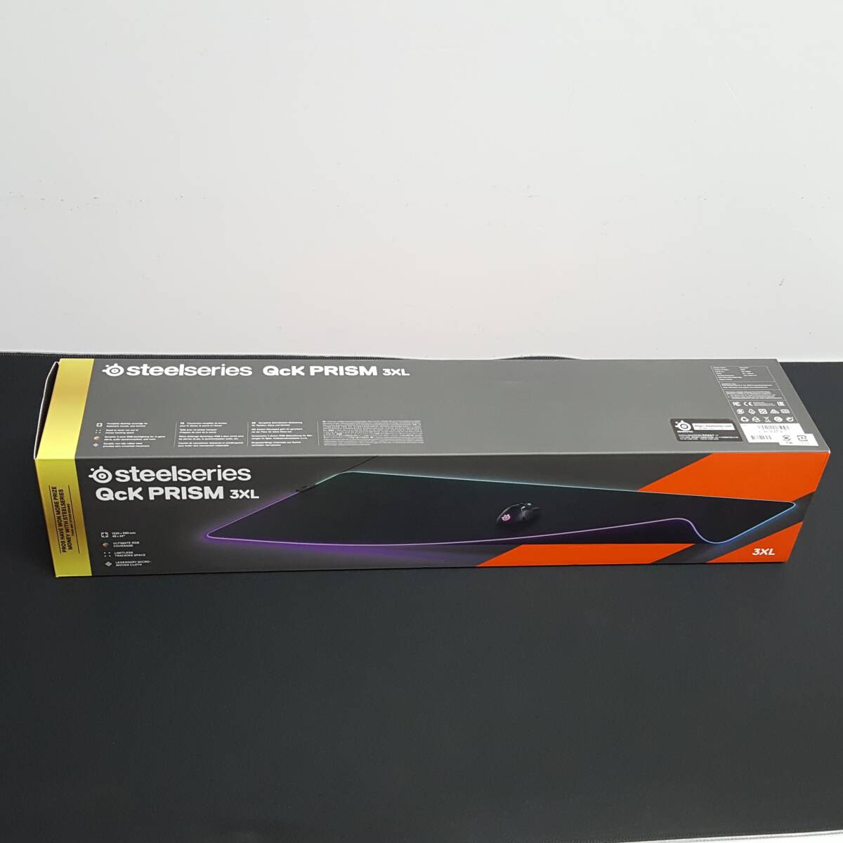 【 SteelSeries QCK PRISM 3XL 】マウスパッド ゲーマー 動作未確認