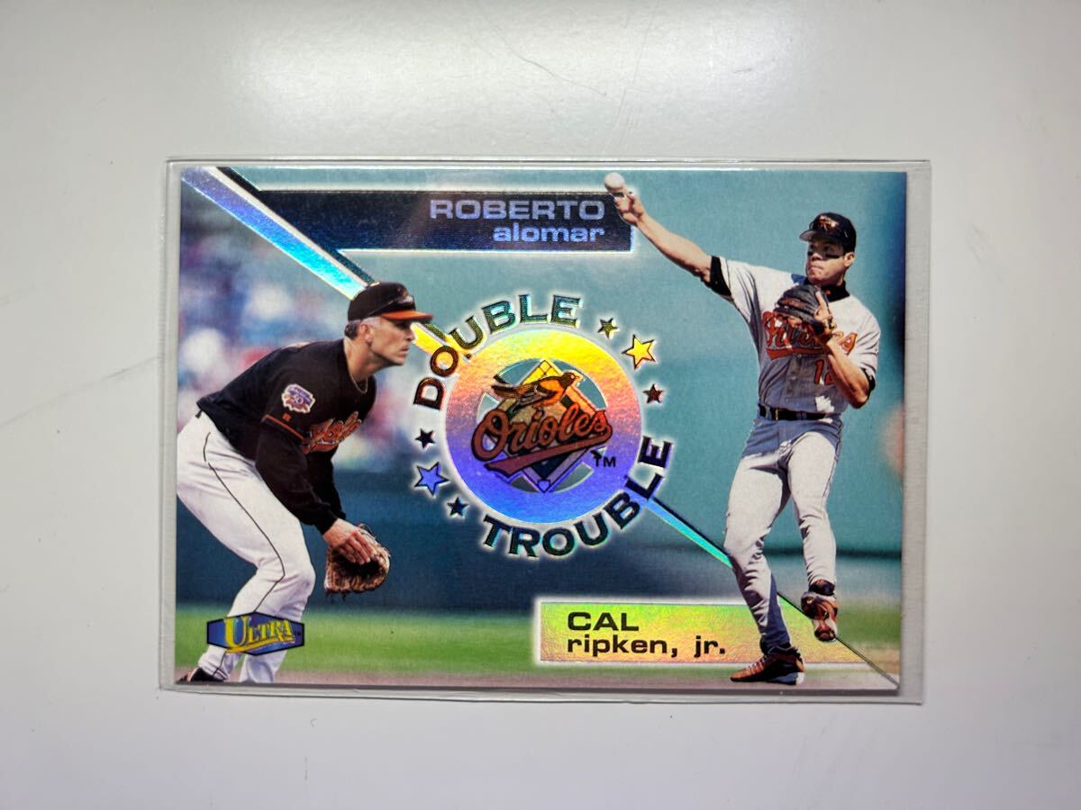 1998 Ultra Double Trouble Cal Ripken Jr. Roberto Alomar 