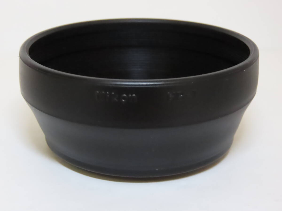 Nikon Rubber Lens Hood type HR-1 for Nikkor Auto 50mm 1:1.4 etc