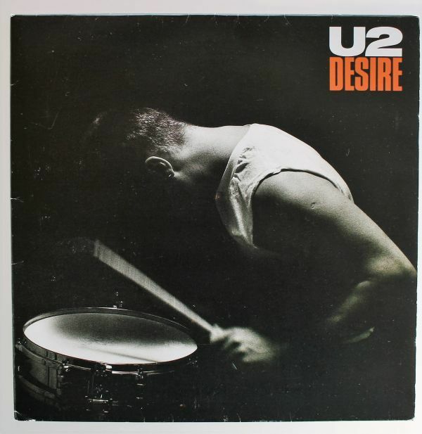 T-839 美盤 UK盤 U2 Desire / Hallelujah Here She Comes IS 400