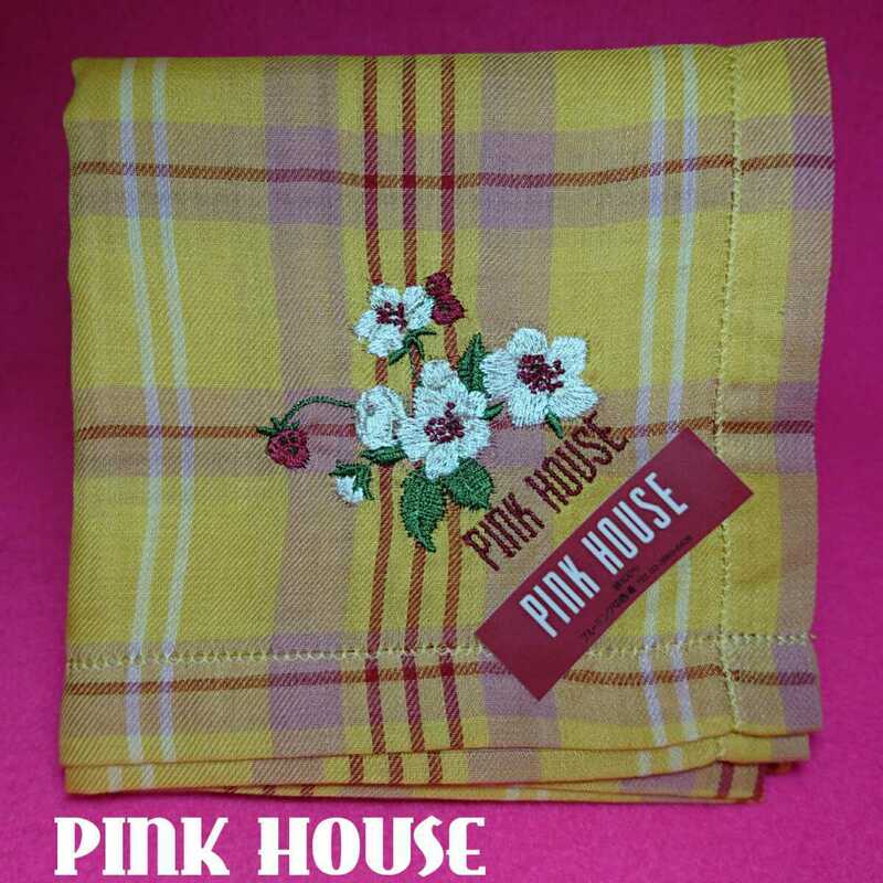 【未使用新品】　PINK HOUSE　ピンクハウス　ハンカチ　49　8389